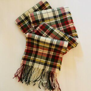 POTTERY BARN Women's Scarf with 3 1/2" Fringe NWOT